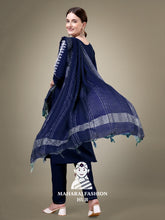 Maharaj Fashion Hub Women's Elegant Kurti Pant Dupatta Set